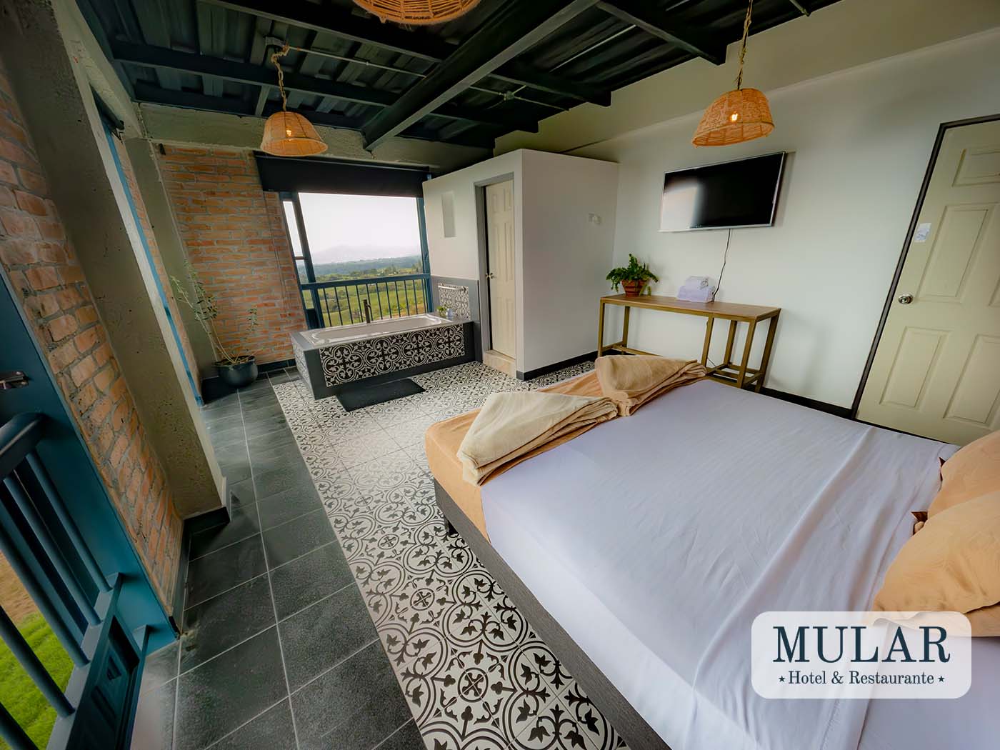habitacion-mirador-filandia-5-mular-hotel-restaurante-filandia-colombia